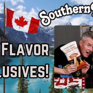 Canadians Get Two Exclusive Flavors of Southern Recipe Pork Rinds and We Review Them!