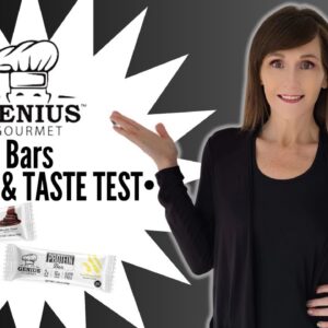 Genius Gourmet Bar Review & Taste Test | Keto | Gluten Free