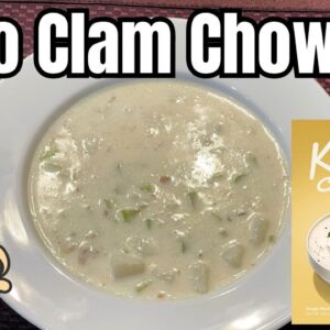 New England Style Clam Chowder - a Keto Chow recipe