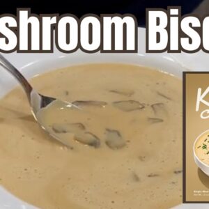 Rich, Decadent Mushroom Bisque - a Keto Chow Recipe