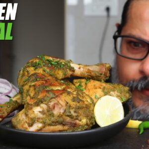 This GRILLED Chicken dish from GOA is DELICIOUS! - Chicken Cafreal Recipe
