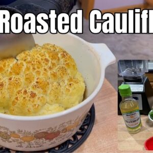 A Better Way to Roast Cauliflower, along with Basbaas (Somali chile sauce)