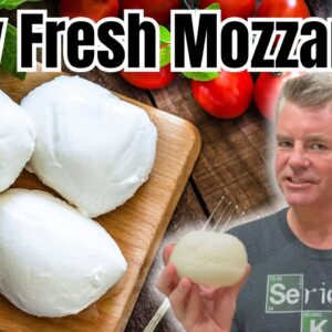 Make Fresh Mozzarella for 20% of the Cost with Ingredients You Have in Your Pantry