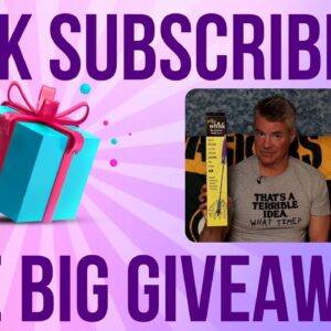 The Final (and Biggest) 300K Subscriber Giveaway!