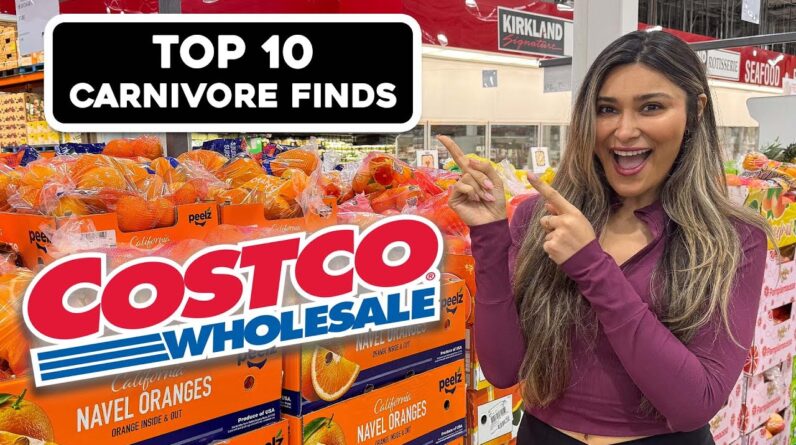Top 10 Carnivore Foods at Costco I High Protein