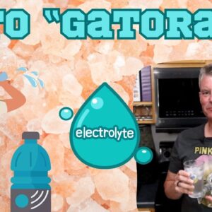 Keto Gatorade, aka "Snake Juice" - Get Your Electrolytes this Summer!