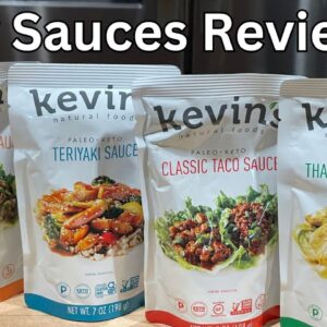 Kevin's Natural Foods Paleo / Keto Sauces Review