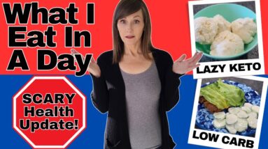 What I Eat In A Day On Keto | Where I've Been Plus BAD News!