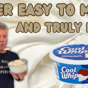 It's So Easy to Make this TRULY Keto Cool Whip Clone - less than .5g TOTAL carbs per 3TB