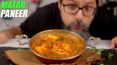 Homestyle Indian Vegetarian Recipe - How to make Matar Paneer