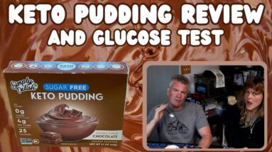 Simply Delish Sugar Free Keto Pudding Review - Including Glucose Testing