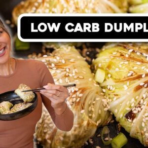 Made With a Secret Ingredient! Low Carb Dumplings I 30g Protein