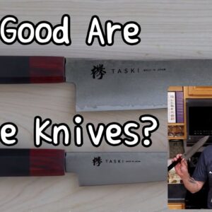 Taski Knives Review - Are These Japanese Artisanal Knives Worth the Money?