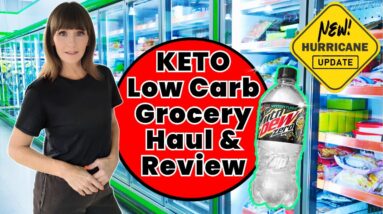 Low Carb & Keto Grocery Haul With Prices & REVIEW!