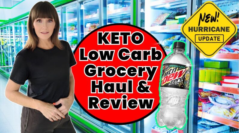 Low Carb & Keto Grocery Haul With Prices & REVIEW!