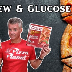 Quest Low Carb Pizza Review and Glucose Test