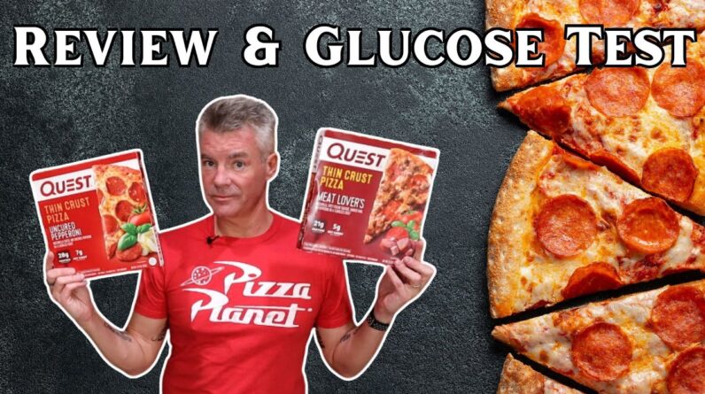 Quest Low Carb Pizza Review and Glucose Test