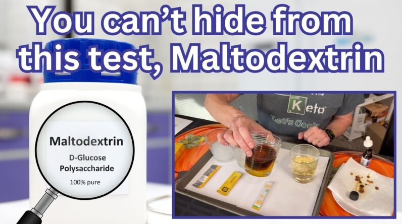 Testing for Maltodextrin is EASY!  Watch Me Test LMNT, SaltT and More