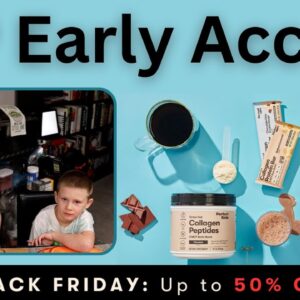 Early Access to the Perfect Keto Black Friday Sale - Up to 50% Off!