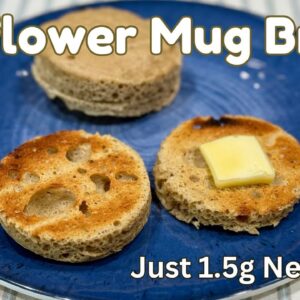 Sunflower "90 Second" Keto Mug Bread - Just 1.5g Net Carbs per Serving