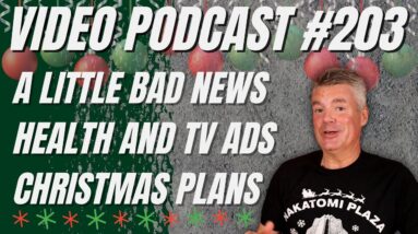 Video Podcast #203 - TV Ads as a Mirror of Health, Christmas Food Plan, Holiday Games