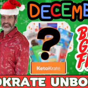 December KetoKrate Unboxing & Review With Chris | ☆BLOOPERS☆