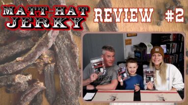 Matt Hat Artisan Beef Jerky - Three More Flavors Reviewed