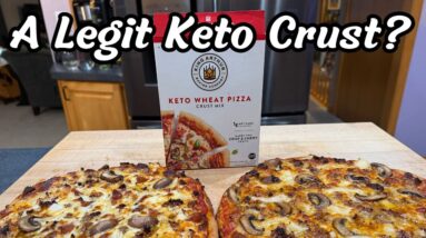 King Arthur Keto Pizza Crust Mix Review and Glucose Testing