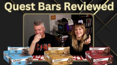 Quest Protein Bars Review - We Try 3 Flavors (including Glucose Testing)