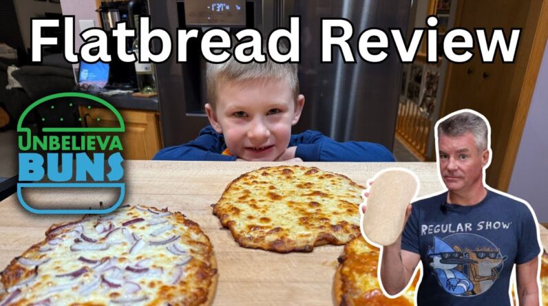 UnbelievaBun's New Flatbread Reviewed - Just 2.1g Net Carbs and No Glucose Spike