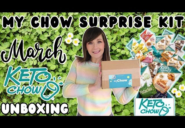 March Keto Chow Unboxing PLUS a Giveaway!