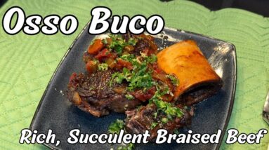 Osso Buco - Braised Beef Shanks are SO Delicious and Low Carb