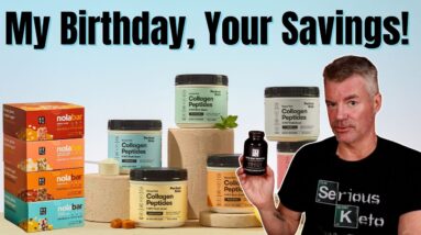 Perfect Keto is Having an EXCLUSIVE Sale for My Birthday